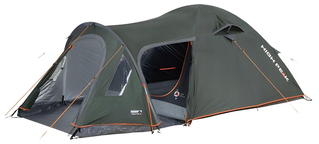 High Peak Kuppelzelt Kira 4.1 dunkelgruen/grau mit Produktbild 