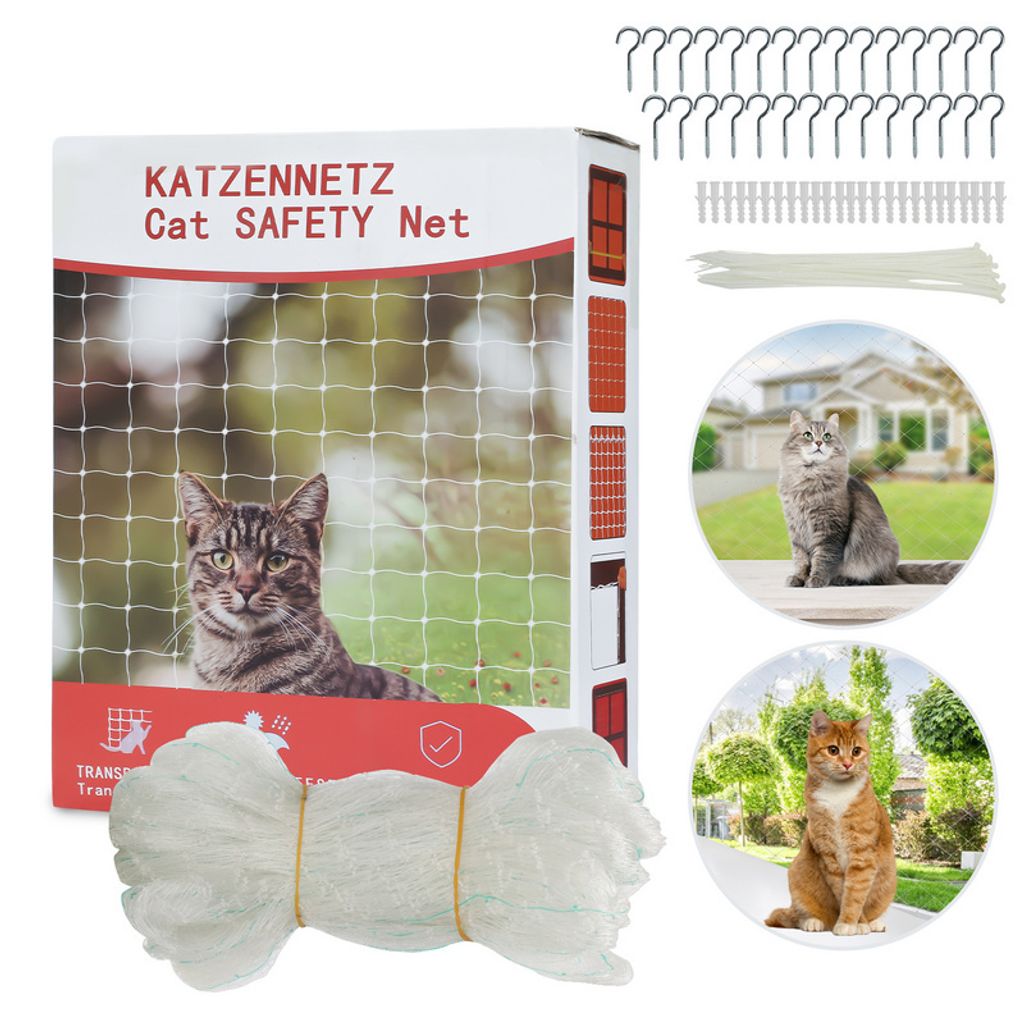 Rete per gatti Rete per balconi Rete di sicurezza per gatti Immagine del prodotto 