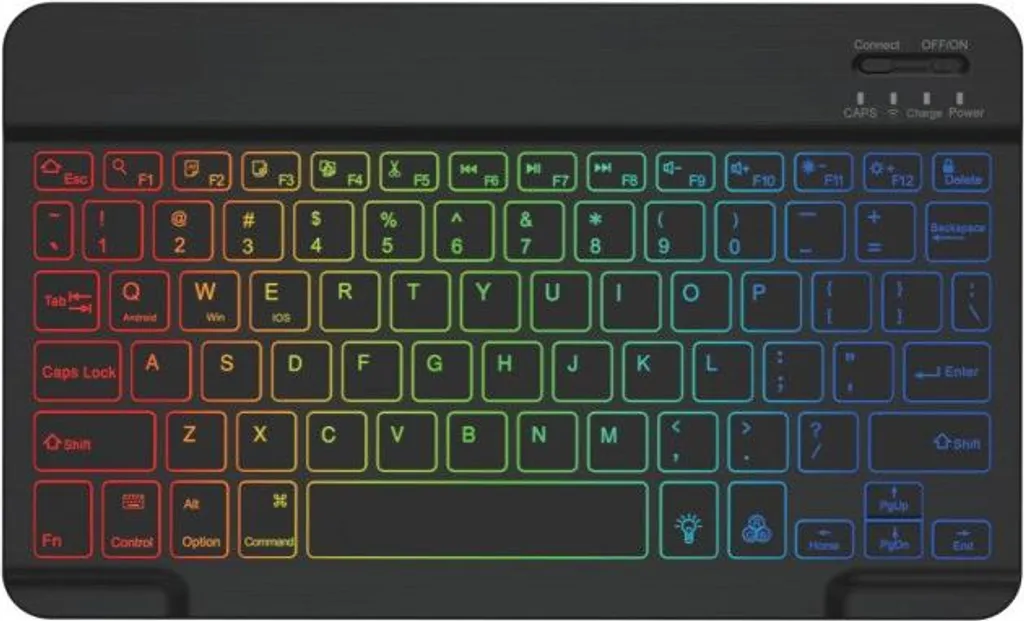 Clavier Bluetooth rétroéclairé et étui rotatif pour iPad Air 4/5 10.9 - 3