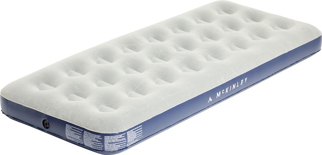 McKINLEY Luftbett AIRBED SINGLE MELANGE/BLACK MELANGE/BLACK -