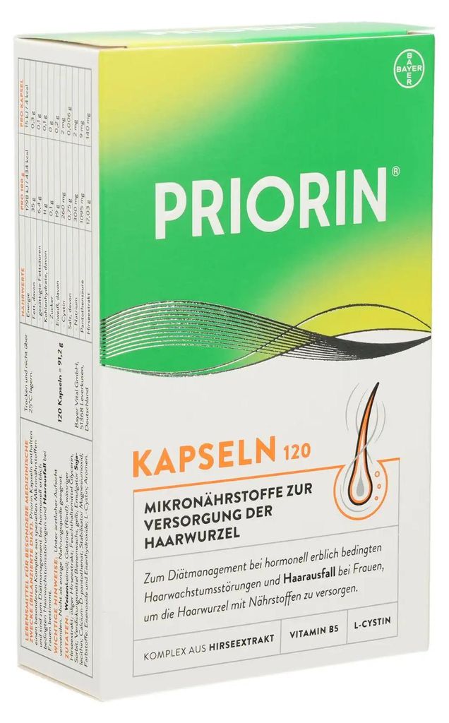 Kapsułki Priorin spełniające wymagania odżywcze korzenia Zdjęcie produktu 