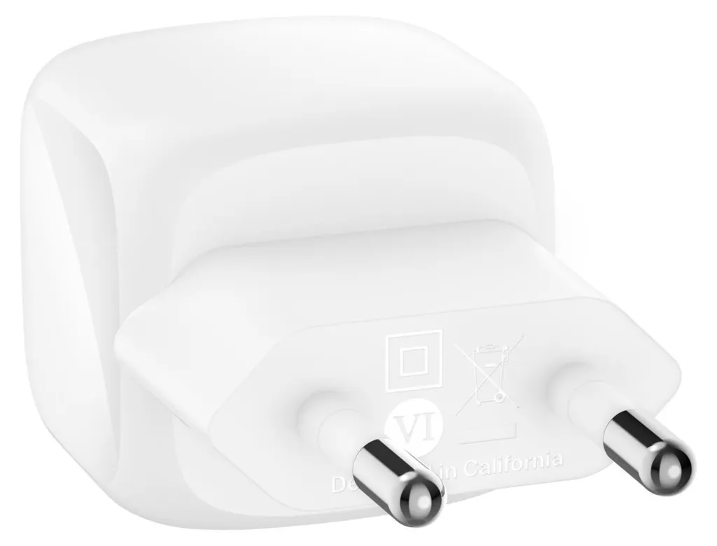 Chargeur USB-C 30W Belkin PD et PPS avec câble Lightning 1m blanc - 4