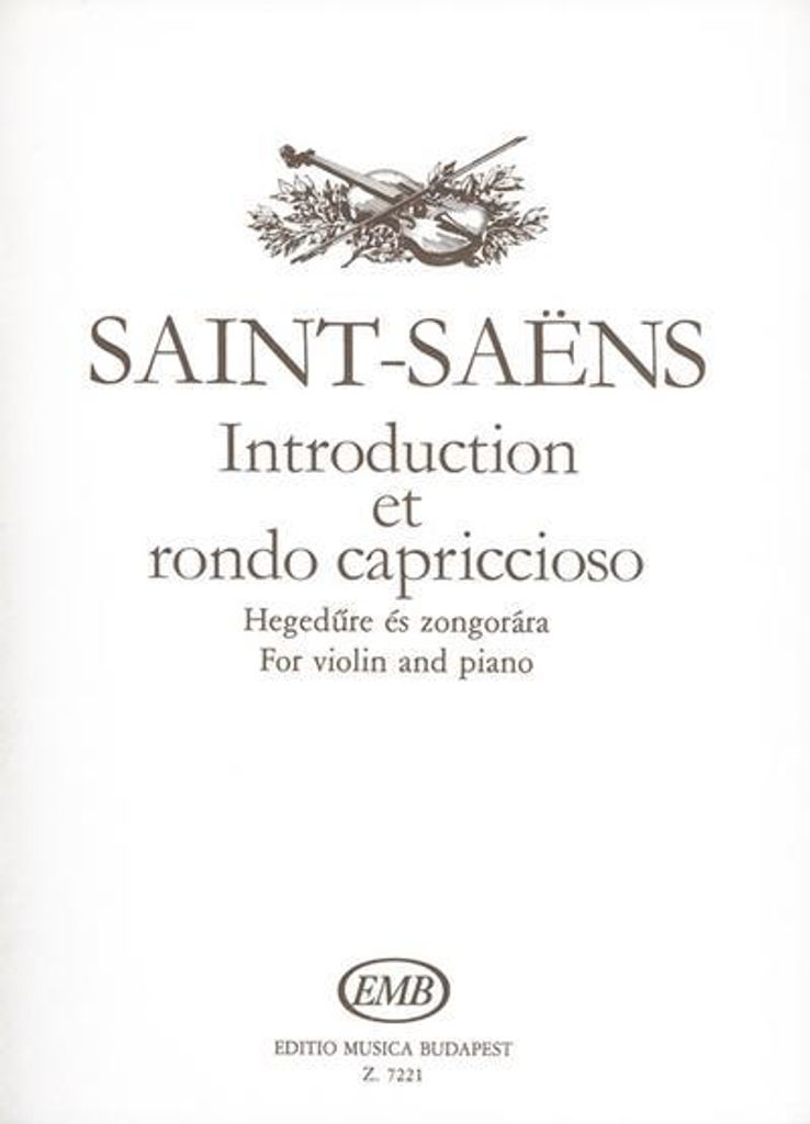 Introduction et rondo capricciosoop.28 für Violine und Klavier