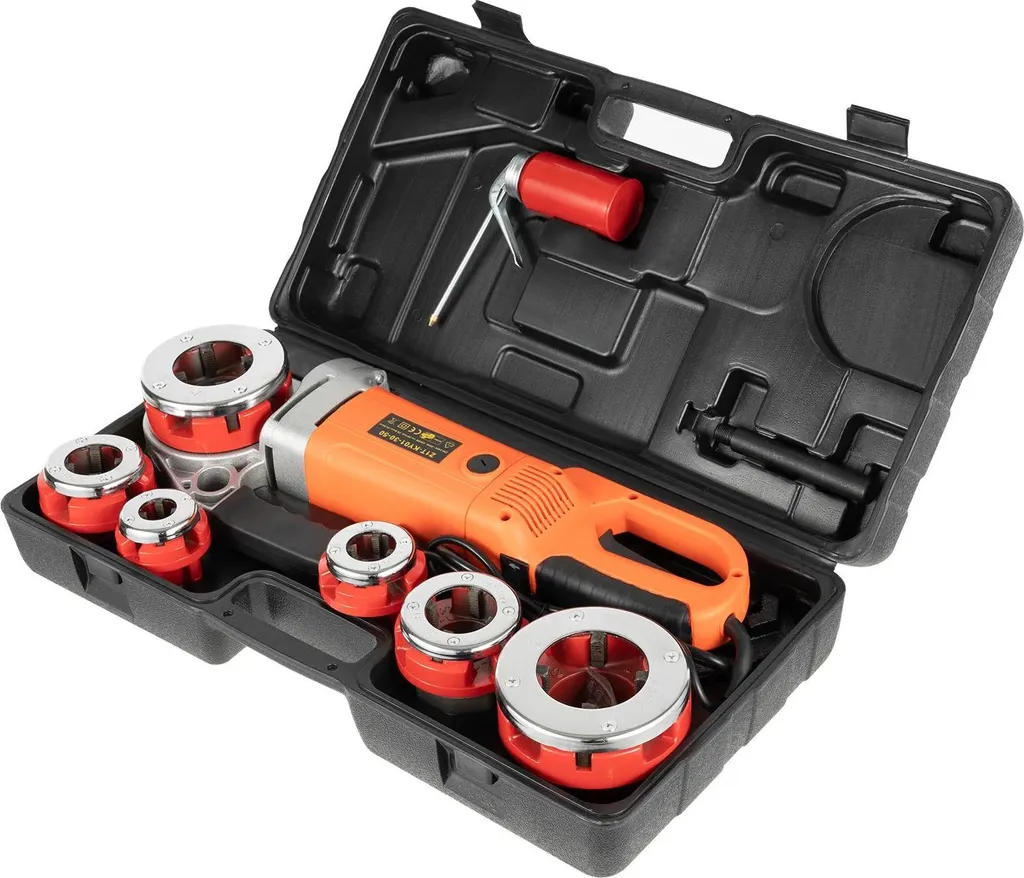 Taraudeuse électrique avec moteur en cuivre 2300W pour tubes acier