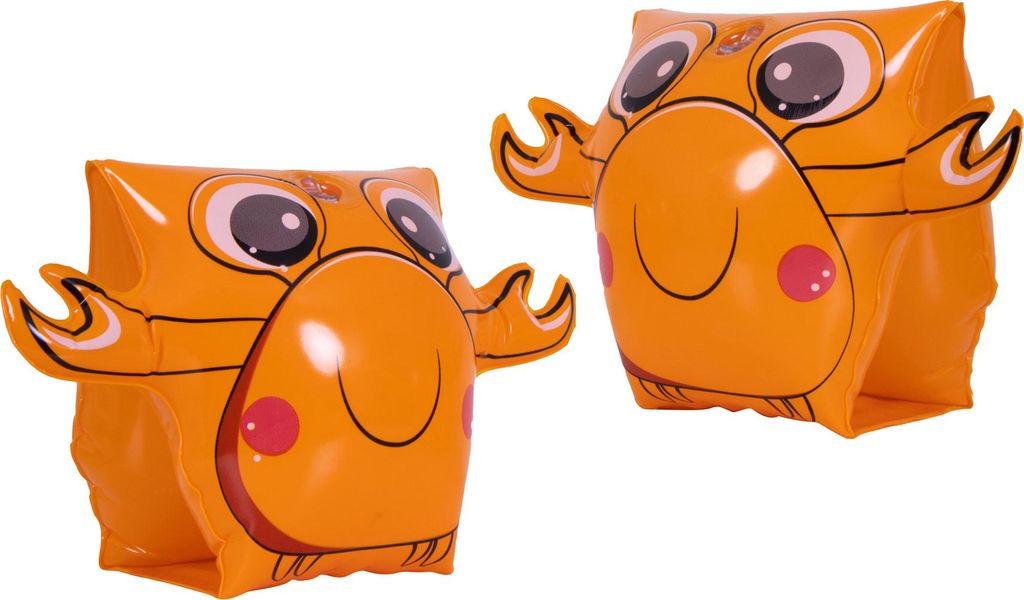 SunClub 32206 Nafukovací rukávky 22 x 26 cm, krab oranžový Zdjęcie produktu 