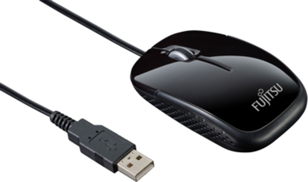 Fujitsu M420NB - Beidhändig - Optisch - USB Typ-A - 1000 DPI - Schwarz