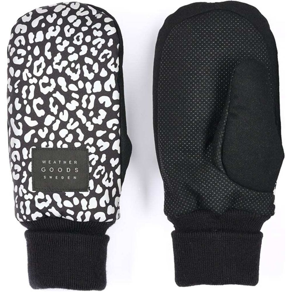 Weather Goods Handschuhe Reflective Mittens Luna Leopard