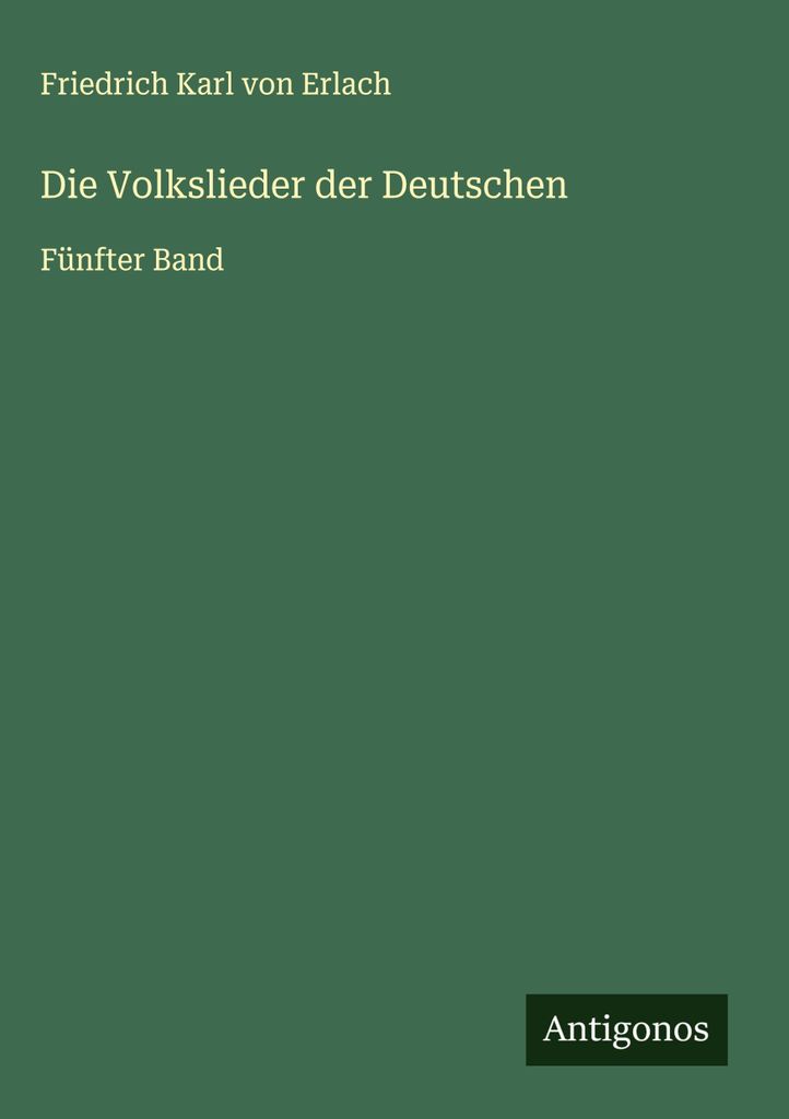 Die Volkslieder der Deutschen