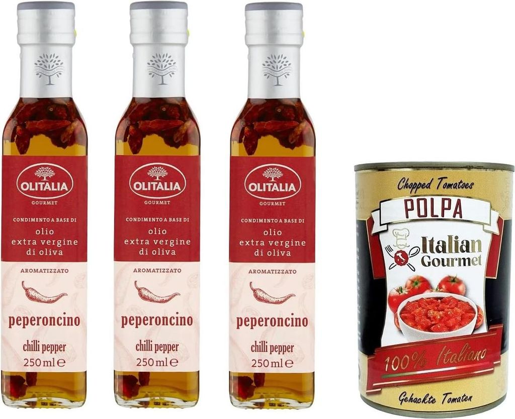 Olitalia Olio extra vergine di oliva al Peperoncino Extra Produktbild 