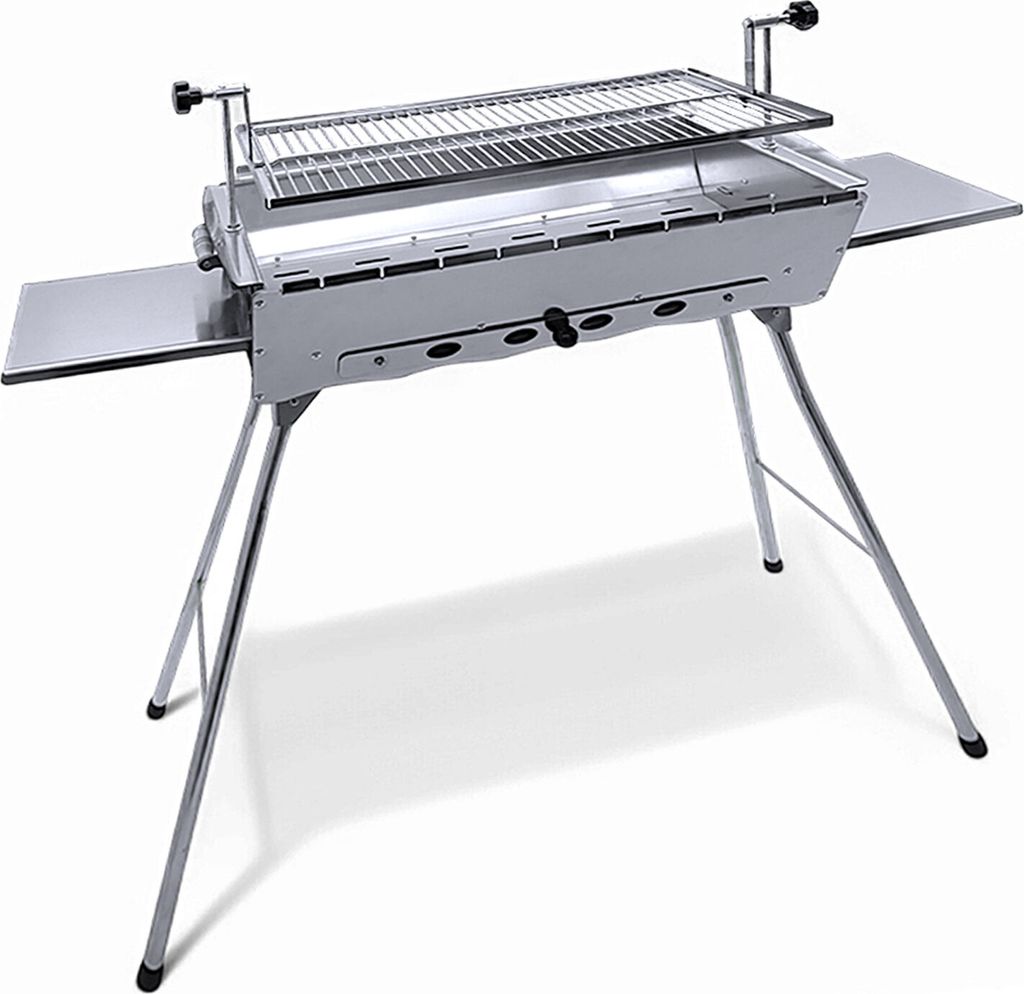 Mangal Edelstahl Astana 2mm rostfrei Schaschlik Grill Rost Produktbild 
