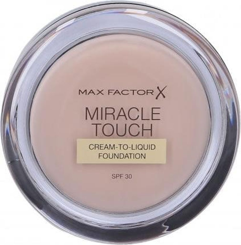 A top-down view of a jar of foundation.