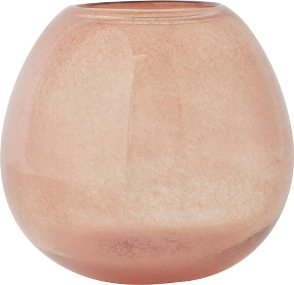 Grand vase décoratif rouge OYOY Living H22 cm - Centre de table moderne
