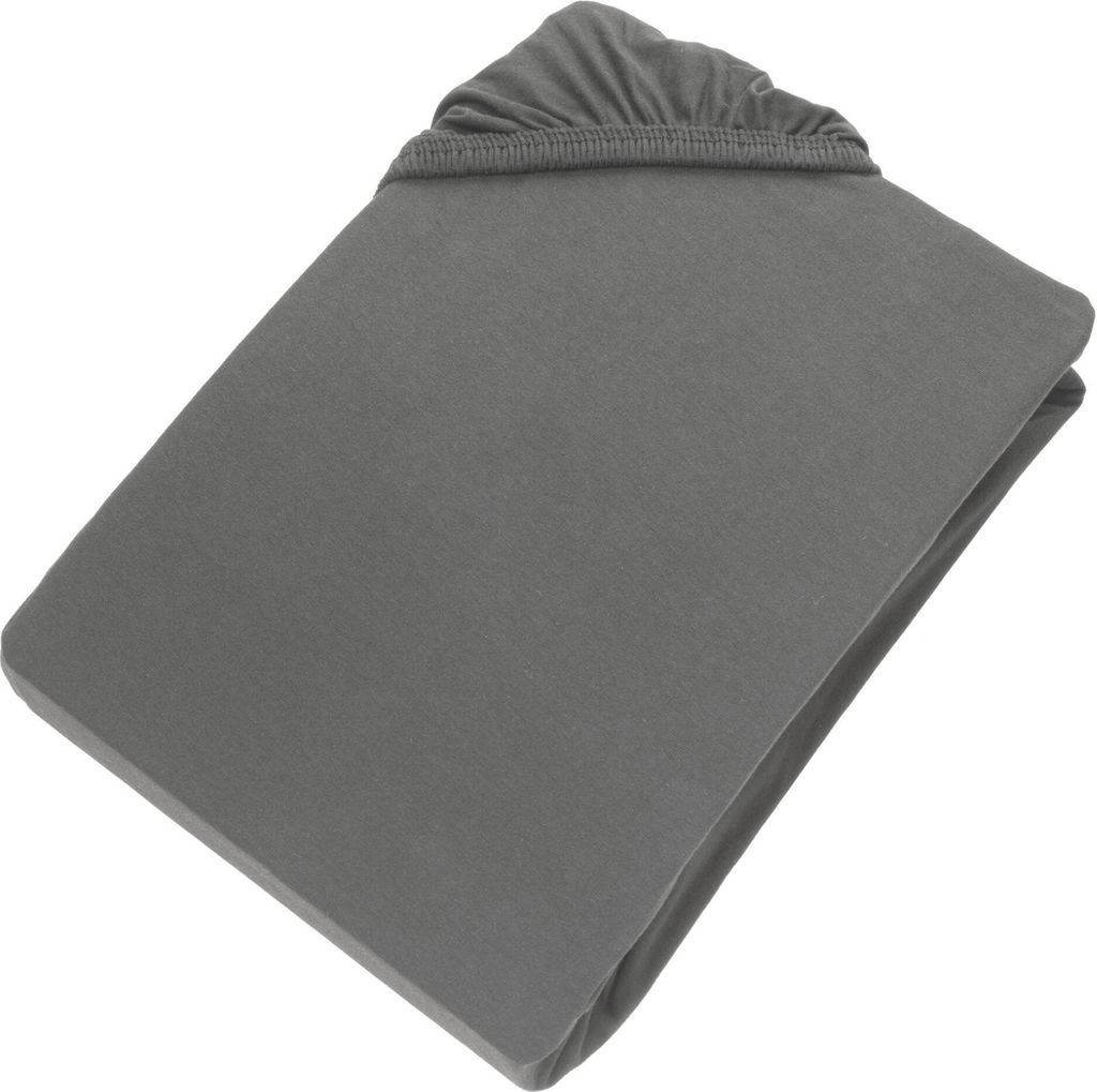 ESPRIT Spannbettlaken PREMIUM Anthrazit 100 x 200 cm