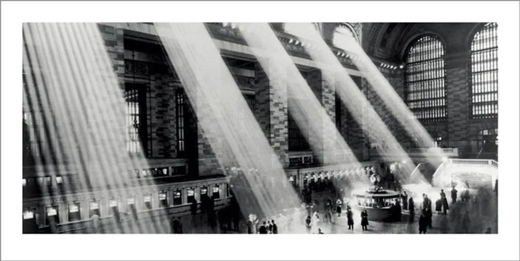 Quadro New York Grand Central Station 100x50 - Poster Alta Qualità