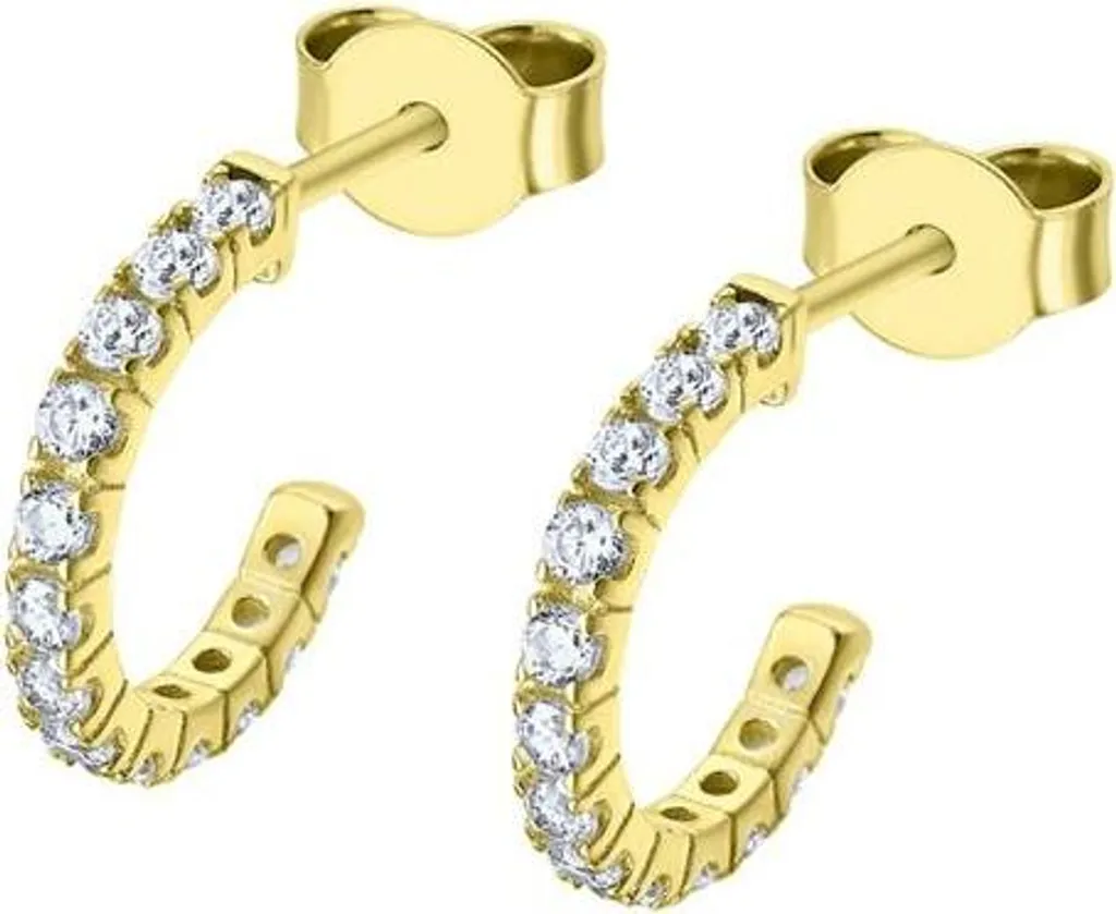 Créoles Dorées pour Femme Lotus : Accessoire de Mode en Acier Chic
