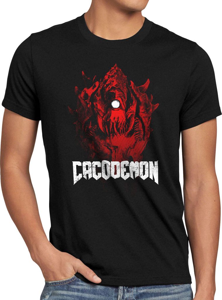 A.N.T. Cacodemon Herren T-Shirt ego shooter pc multiplayer doom quake