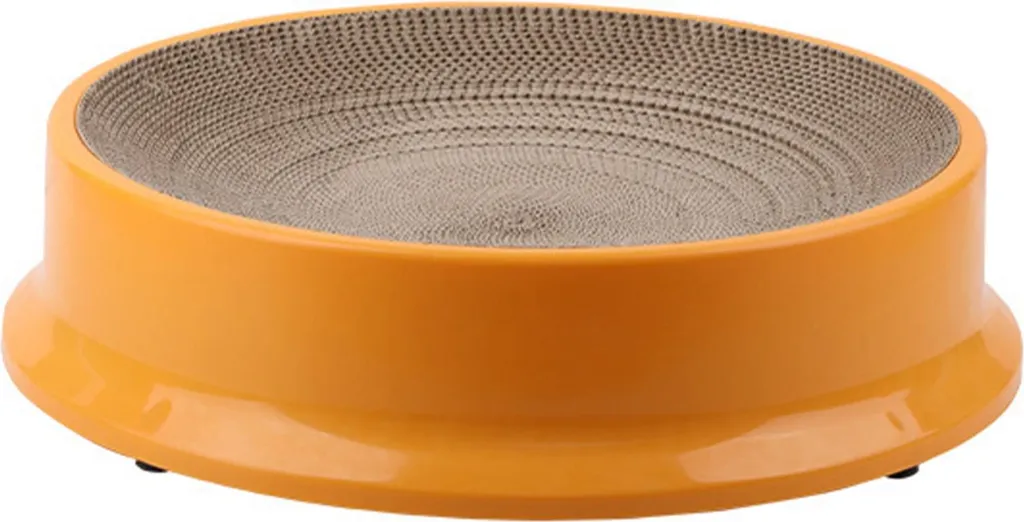 Griffoir durable pour chat résistant aux griffes et nid rond amovible