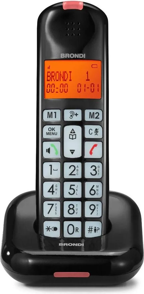 Telefono Cordless Brondi Bravo Moon B0BNQF2QSC con Vivavoce