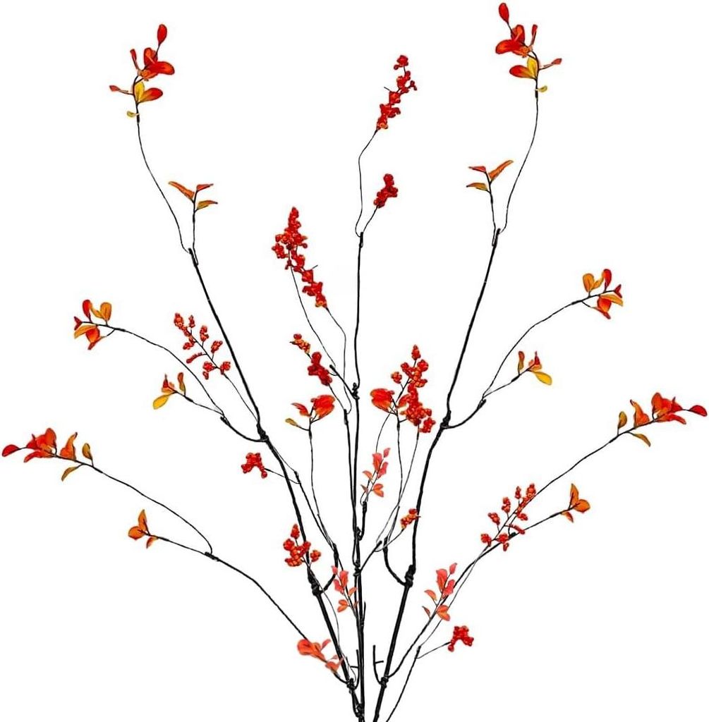 Kunstzweige Ahorn - Herbstdekoration - 3 Stück - 95 cm