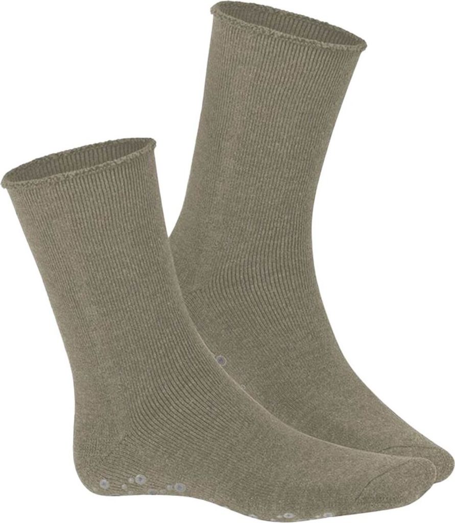 Herren Vollplüschsocken mit Anti-Rutsch-Sohle HOMEPADS chinin-39.42