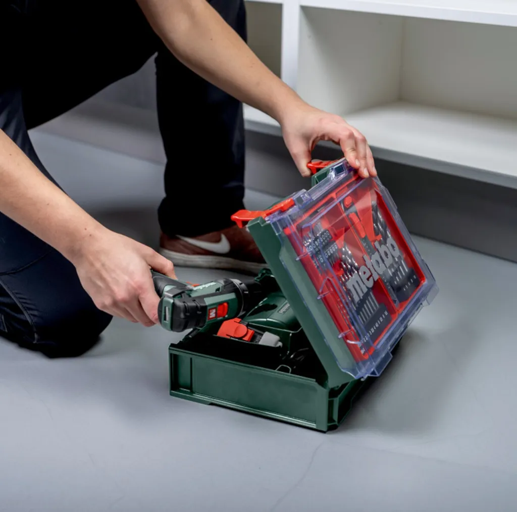 Metabo Powermaxx BS Basic Set 12V Perceuse-Visseuse avec 41 Accessoires - 12