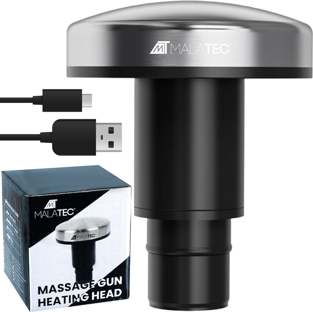 Aufwärmende Massagekopf für Massagepistole Ersatzkopf 18 mm Produktbild 