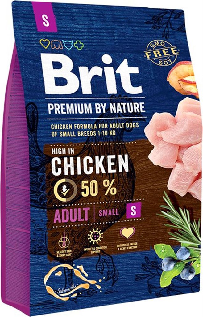 Brit Premium by Nature Adulti S 3 kg Immagine del prodotto 