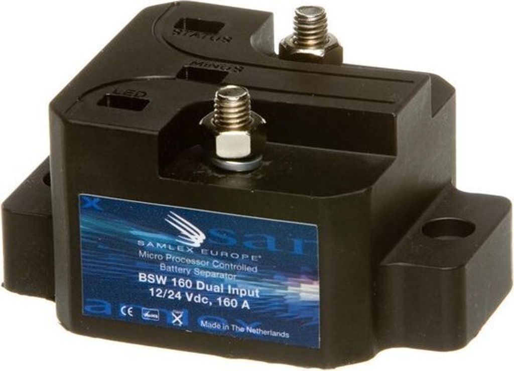 Samlex BSW 160 Dual Batterietrenner für 12 und 24 Volt