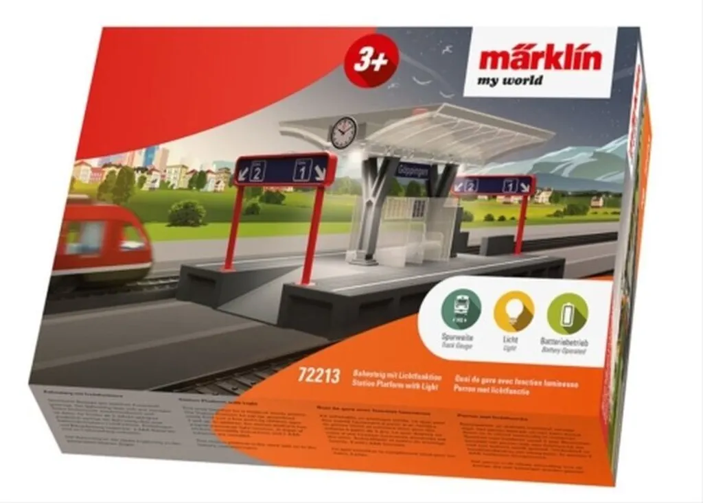 Quai de gare Märklin 72213 : fini le décor de train sombre et triste