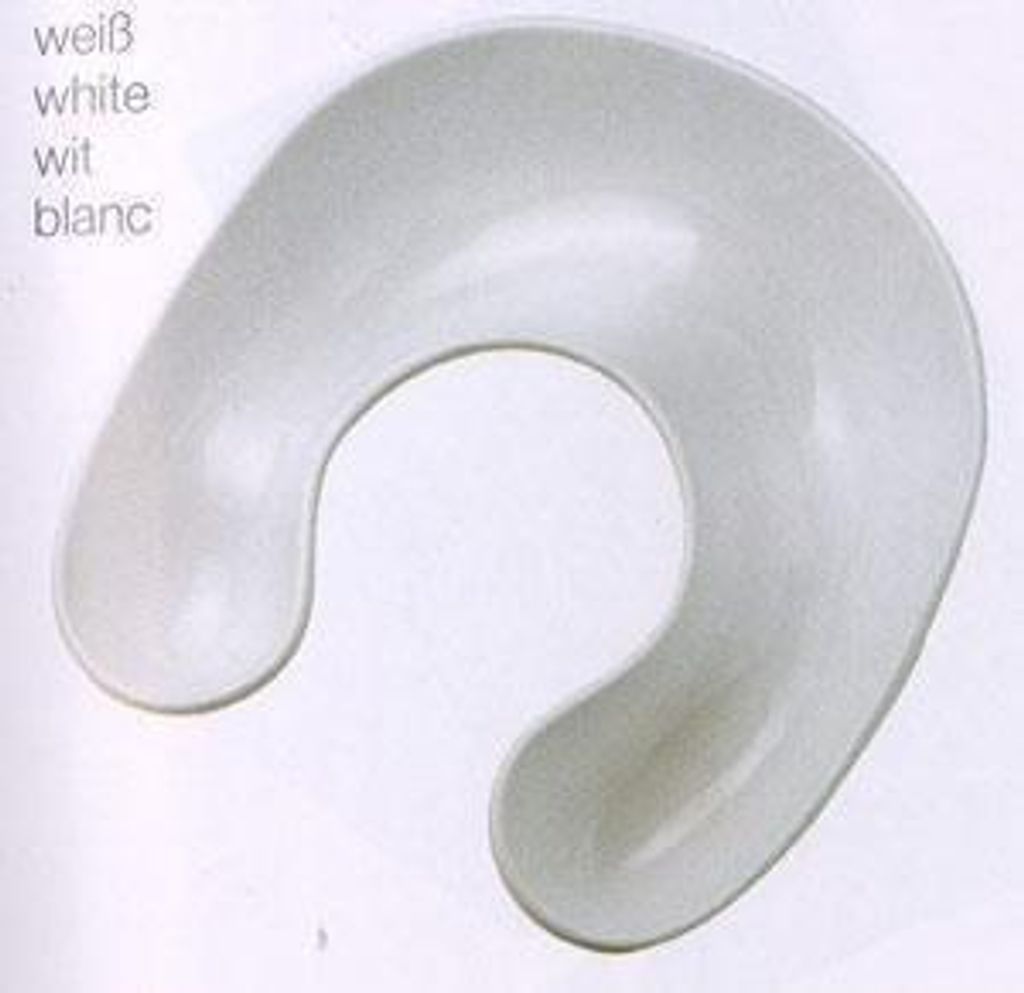 Halsschutzschale weiss