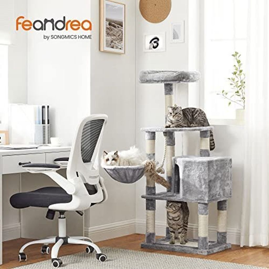 Stabilny Drapak Dla Kota, Wieża Do Zabawy 138 Cm, Zdjęcie produktu 2