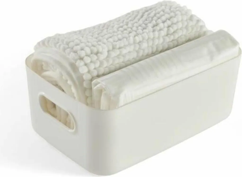 Set de Bain 3 Pièces TODAY HOY UTILIDAD Blanc Plastique Résistant