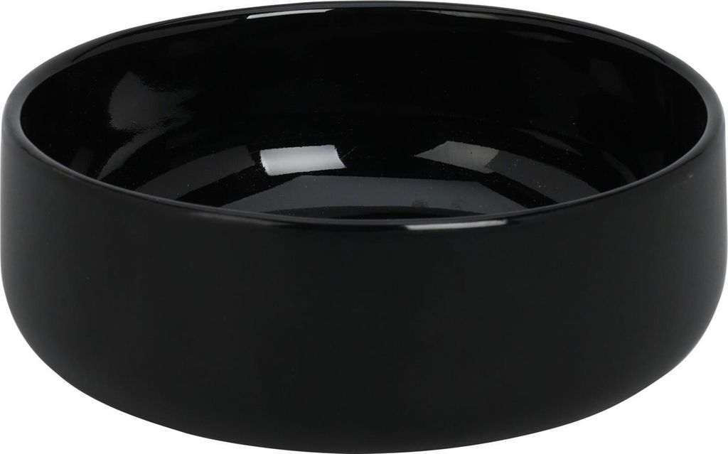 Excellent Houseware Schüssel Steingut 400 ml schwarz