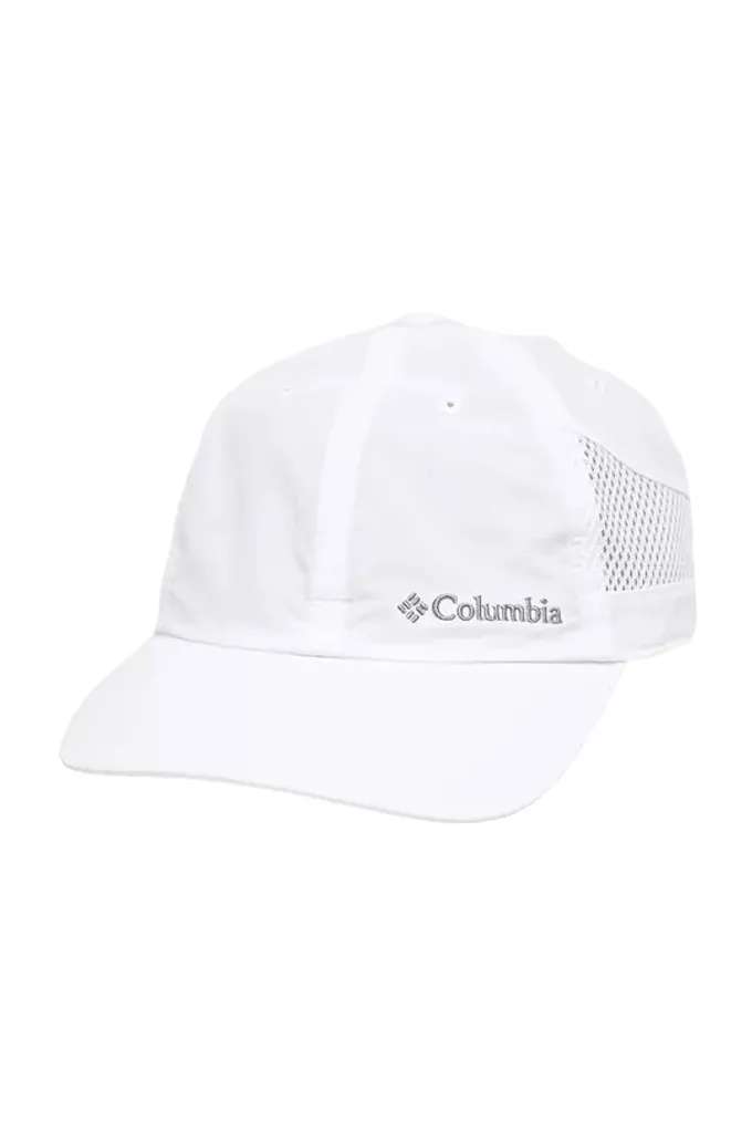 Columbia Tech Shade Hat White - Casquette de randonnée technique blanche