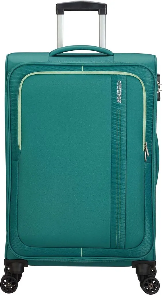 Valise Moyenne Taille 4 Roues Spinner 68cm American Tourister Turquoise