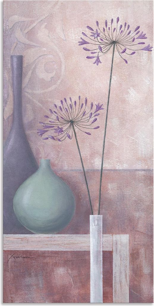 ARTland Wandbild Alu für Innen & Outdoor Schattierungen I Größe: 30x60 cm