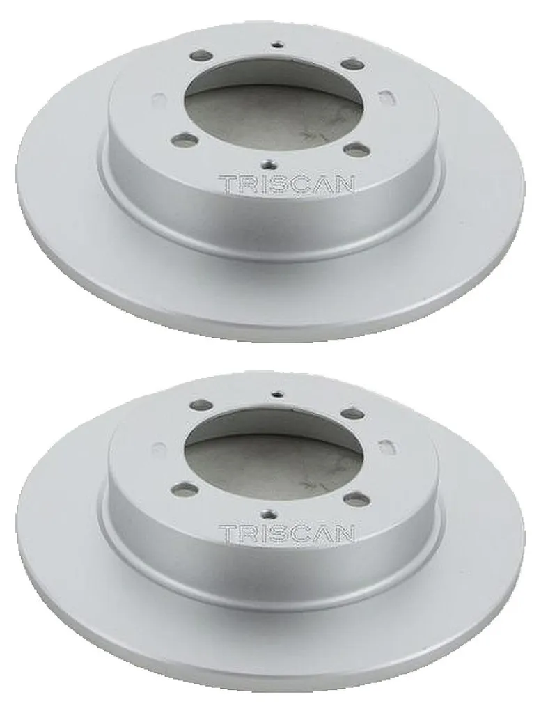 Jeu de Disques de Frein Arrière 260mm Triscan pour Volvo V40 Break 645