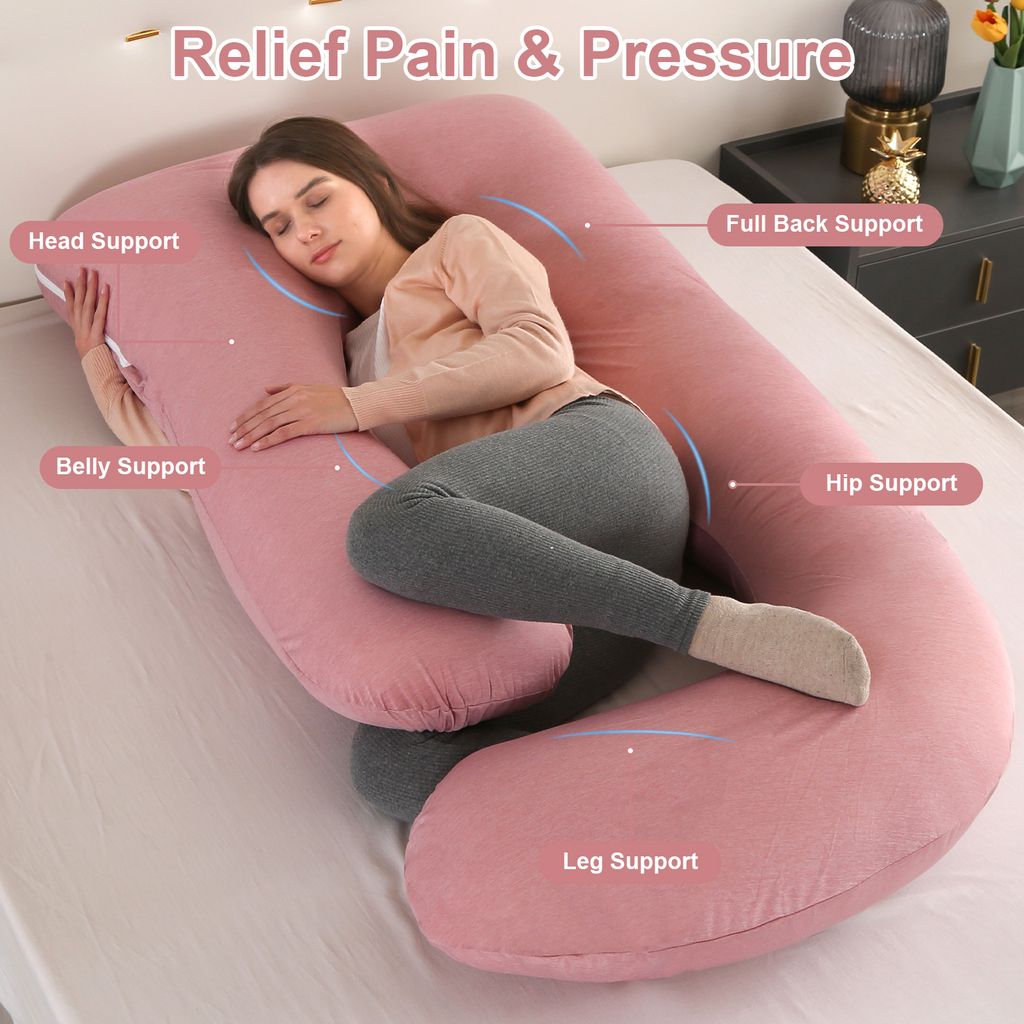 Topchances Coussin de grossesse Coussin d'allaitement 100% Image du produit 
