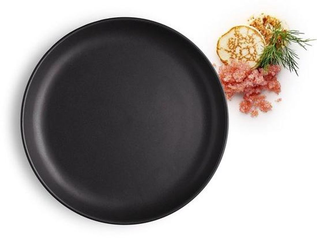 Nordische Kochset Ø17cm, 4-teilig, schwarz, keramik, Alltagsgebrauch, Waschmaschinengeschützt, Gefriergerätbeständig, Mikrowellenfest, Design-I...