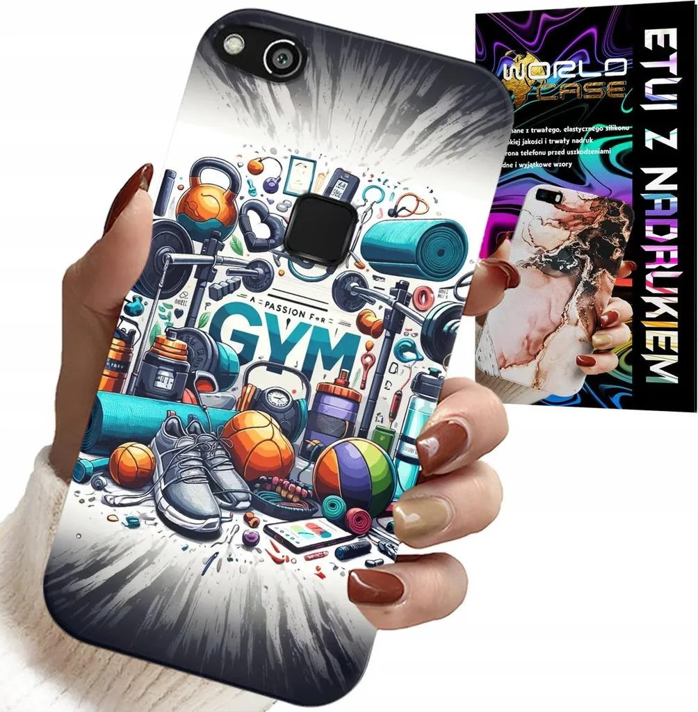 Custodia Palestra per Huawei P9 Lite 2016 e Pellicola | Kit Sportivo