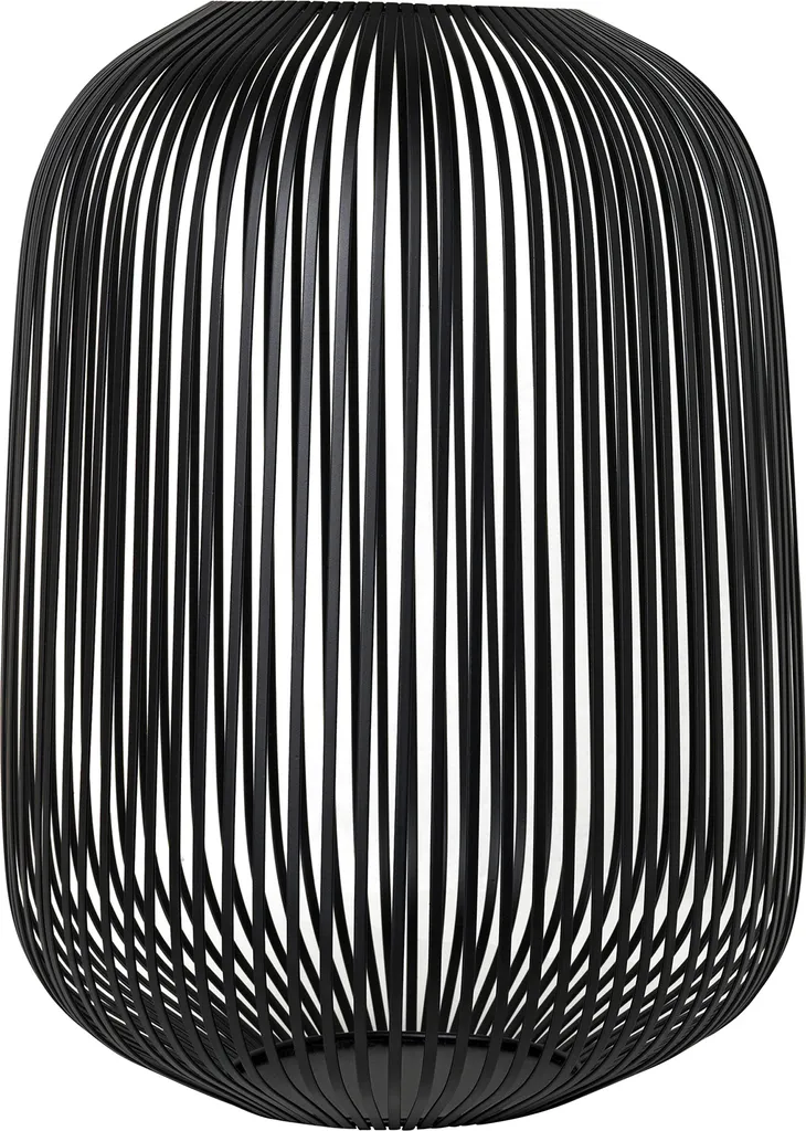 Bougeoir Lanterne de Sol Blomus LITO en Acier Noir Mat - Hauteur 45 cm