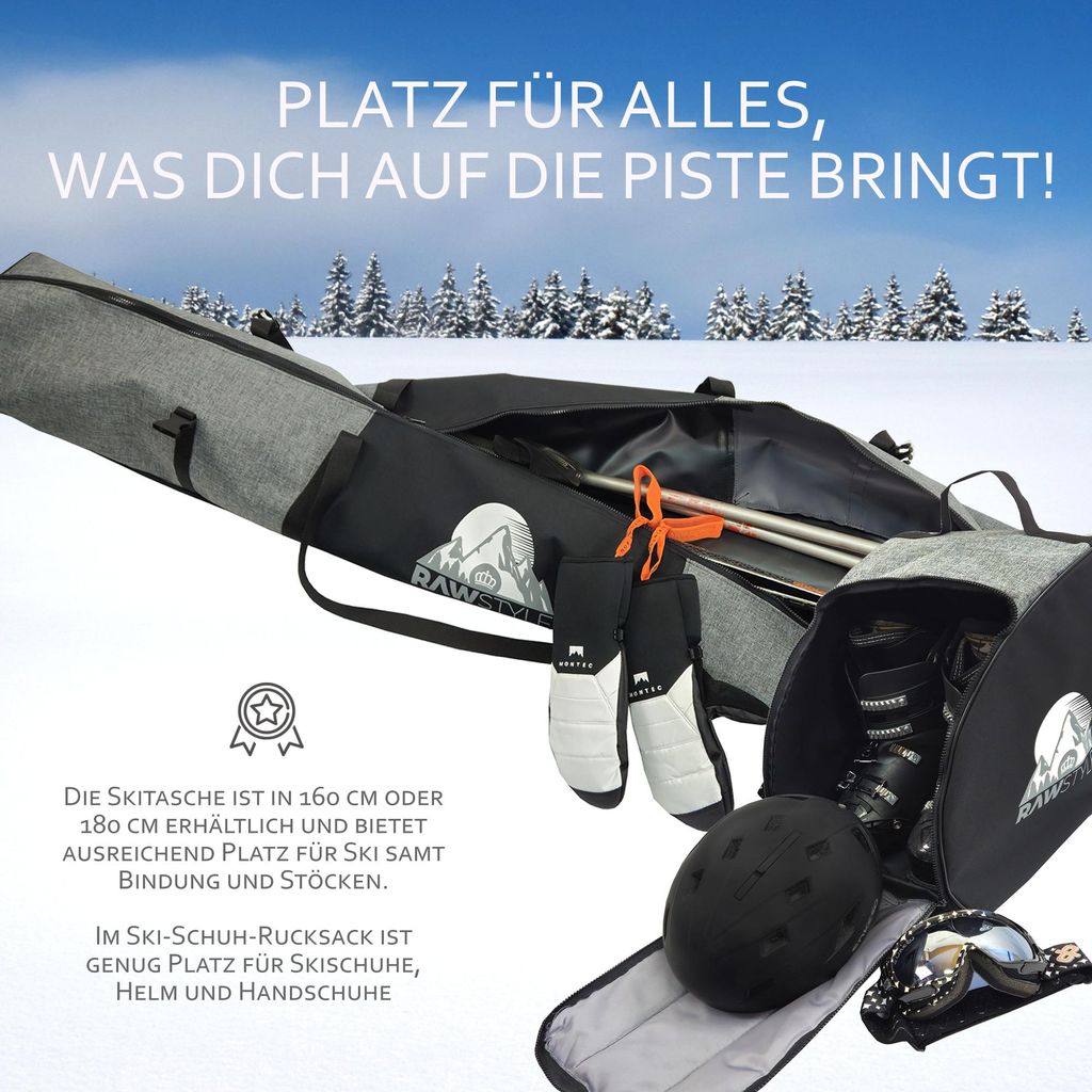 Granori Ski- & Skischuhtasche Bis 170cm