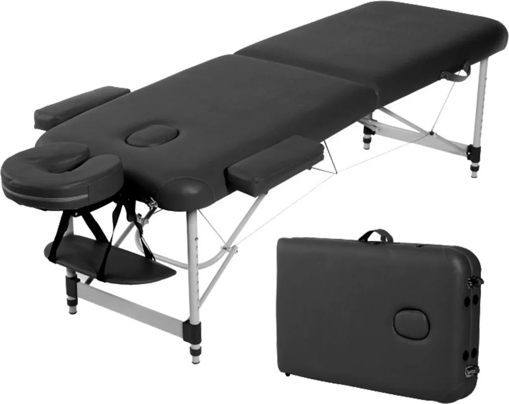 Table de massage stable Core A200 noire : finis les plateaux instables - 5