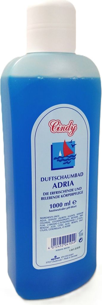 Duftschaumbad Adria, 1000 ml, 10 Stück