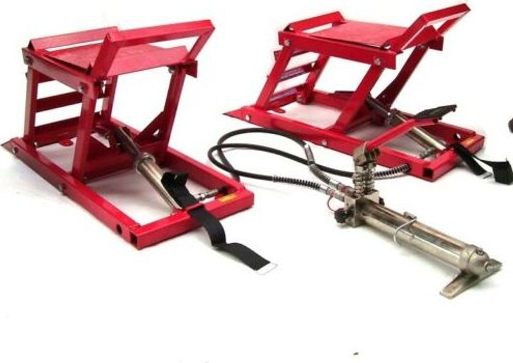 PKW Hubrampe Rampe 1300kg Wagenheber mobil Hebebühne Auto Produktbild 4
