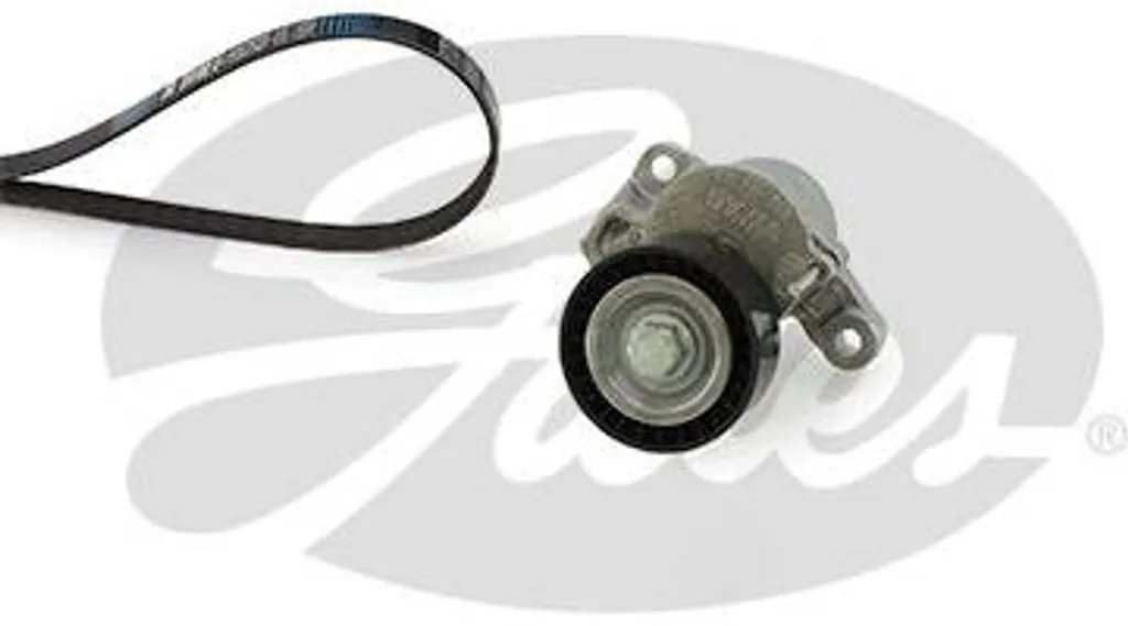 Kit courroie trapézoïdale crantée GATES K116PK1078 qualité OE Skoda