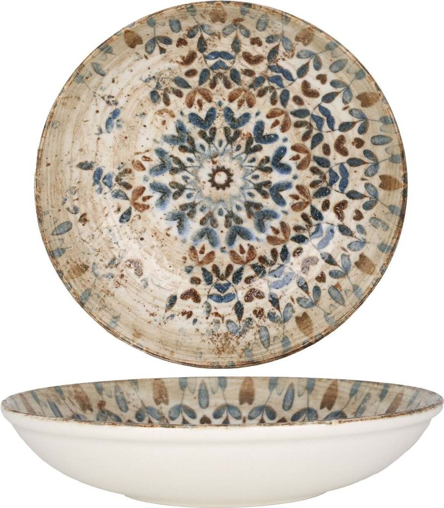 Piatto fondo Rinart - Aztec - Porcellana - 25 cm (1200cc) Immagine del prodotto 