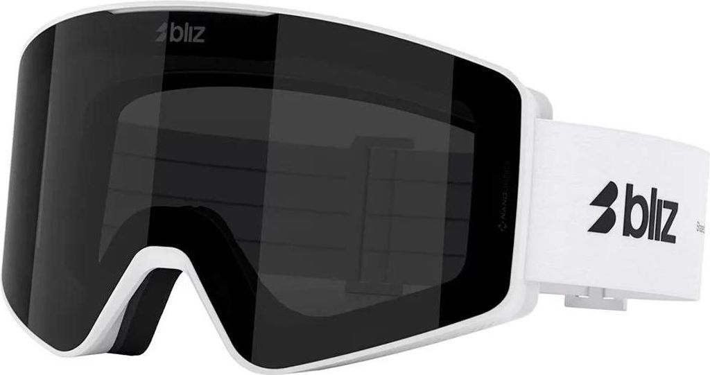 Bliz G001s Skibrille Weiß Smoke/CAT3 Herren,Damen Weiß Smoke/CAT3