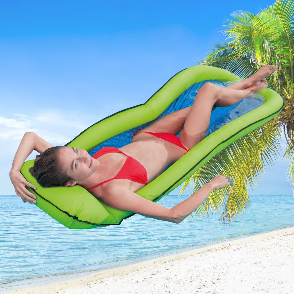 INTEX Luftmatratze 178 x 94 cm - aufblasbarer Außenring und Produktbild 31