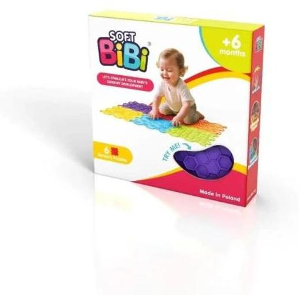 Juguete sensorial Soft BiBi de 6 elementos – Meli BiBio, a Imagen del producto 